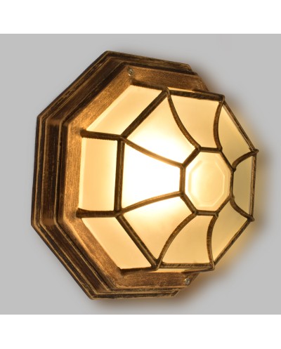 GloboStar® RUBY 00913 Vintage Φωτιστικό Πλαφονιέρα Οροφής
