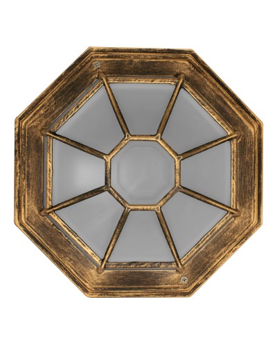 GloboStar® RUBY 00913 Vintage Φωτιστικό Πλαφονιέρα Οροφής