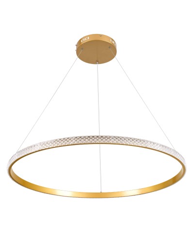GloboStar® DIAMOND 61133 Κρεμαστό Φωτιστικό Δαχτυλίδι-Κύκλος