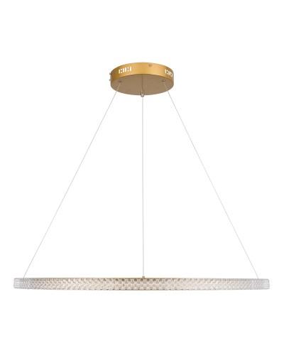 GloboStar® DIAMOND 61133 Κρεμαστό Φωτιστικό Δαχτυλίδι-Κύκλος