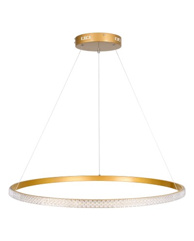 GloboStar® DIAMOND 61133 Κρεμαστό Φωτιστικό Δαχτυλίδι-Κύκλος
