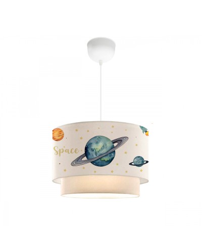 GloboStar® SATURN 204-0012 Παιδικό Κρεμαστό Φωτιστικό