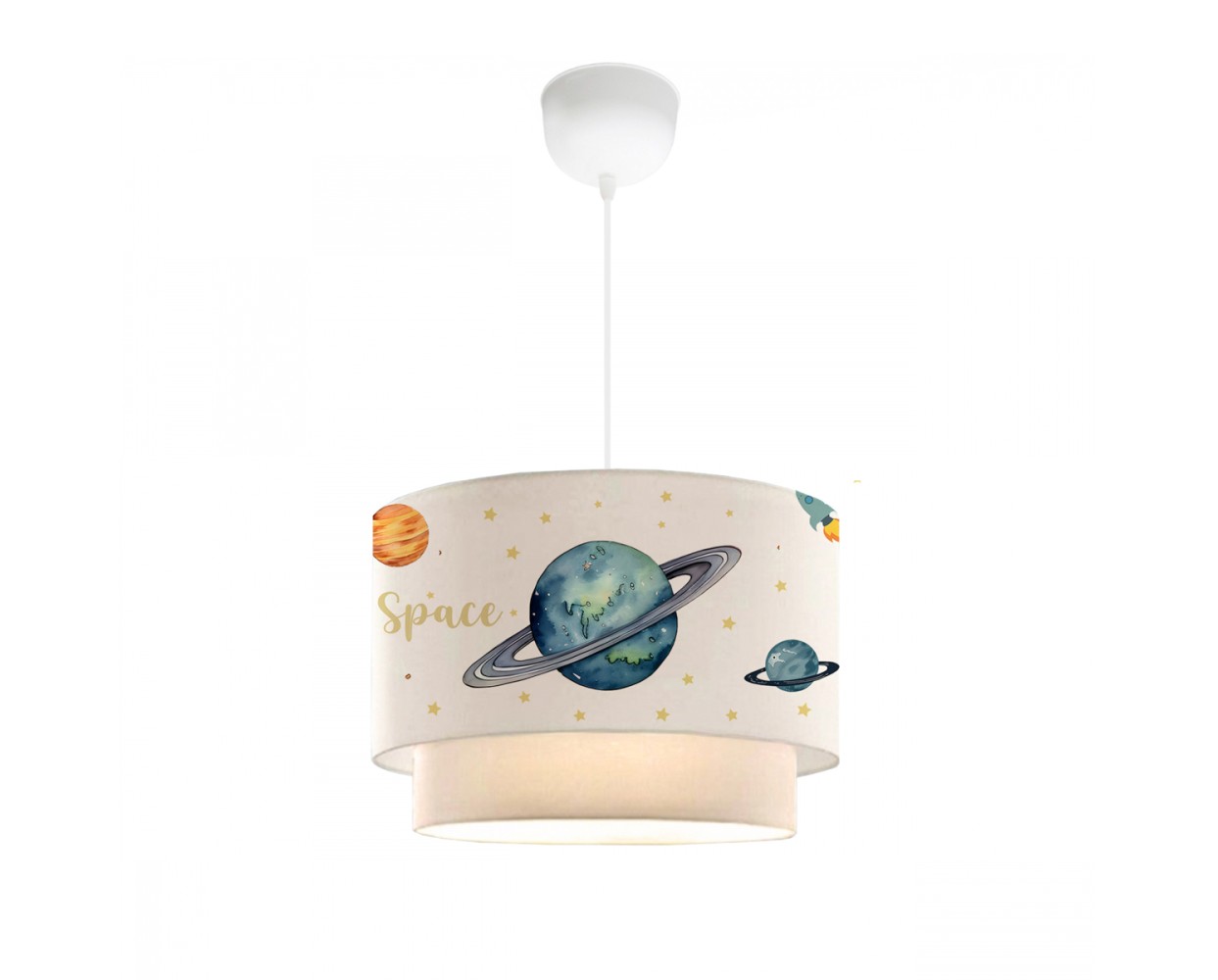 GloboStar® SATURN 204-0012 Παιδικό Κρεμαστό Φωτιστικό