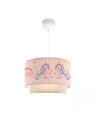 GloboStar® PONY 204-0016 Παιδικό Κρεμαστό Φωτιστικό Φιγούρα
