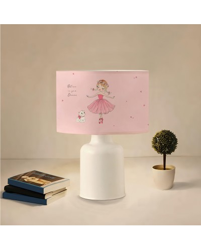 GloboStar® BALLERINA 204-0029 Παιδικό Eπιτραπέζιο Φωτιστικό