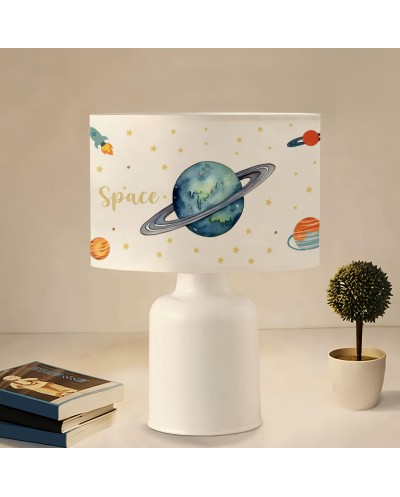 GloboStar® SATURN 204-0030 Παιδικό Eπιτραπέζιο Φωτιστικό