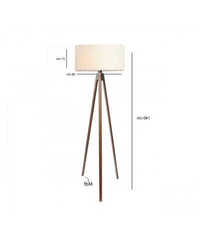 GloboStar® SAGA 204-0031 Μοντέρνο Eπιδαπέδιο Φωτιστικό