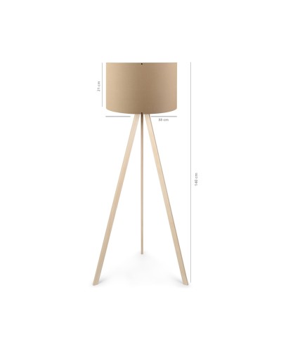 GloboStar® SAGA 204-0043 Μοντέρνο Eπιδαπέδιο Φωτιστικό