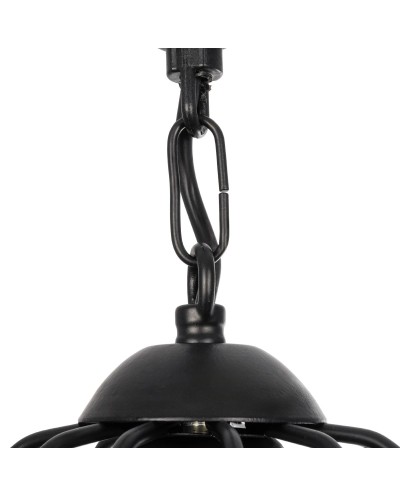 GloboStar® ZION 203-0003 Vintage Κρεμαστό Φωτιστικό Σχοινί