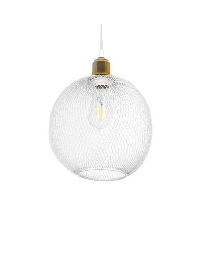GloboStar® WIRE 203-0005 Μοντέρνο Κρεμαστό Φωτιστικό Πλέγμα