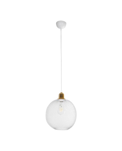 GloboStar® WIRE 203-0005 Μοντέρνο Κρεμαστό Φωτιστικό Πλέγμα