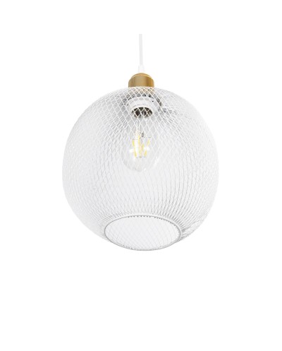 GloboStar® WIRE 203-0005 Μοντέρνο Κρεμαστό Φωτιστικό Πλέγμα