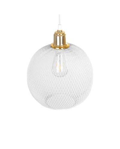 GloboStar® WIRE 203-0005 Μοντέρνο Κρεμαστό Φωτιστικό Πλέγμα