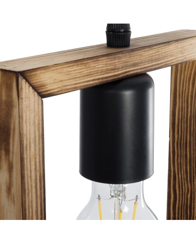 GloboStar® EDISON 203-0020 Vintage Κρεμαστό Φωτιστικό