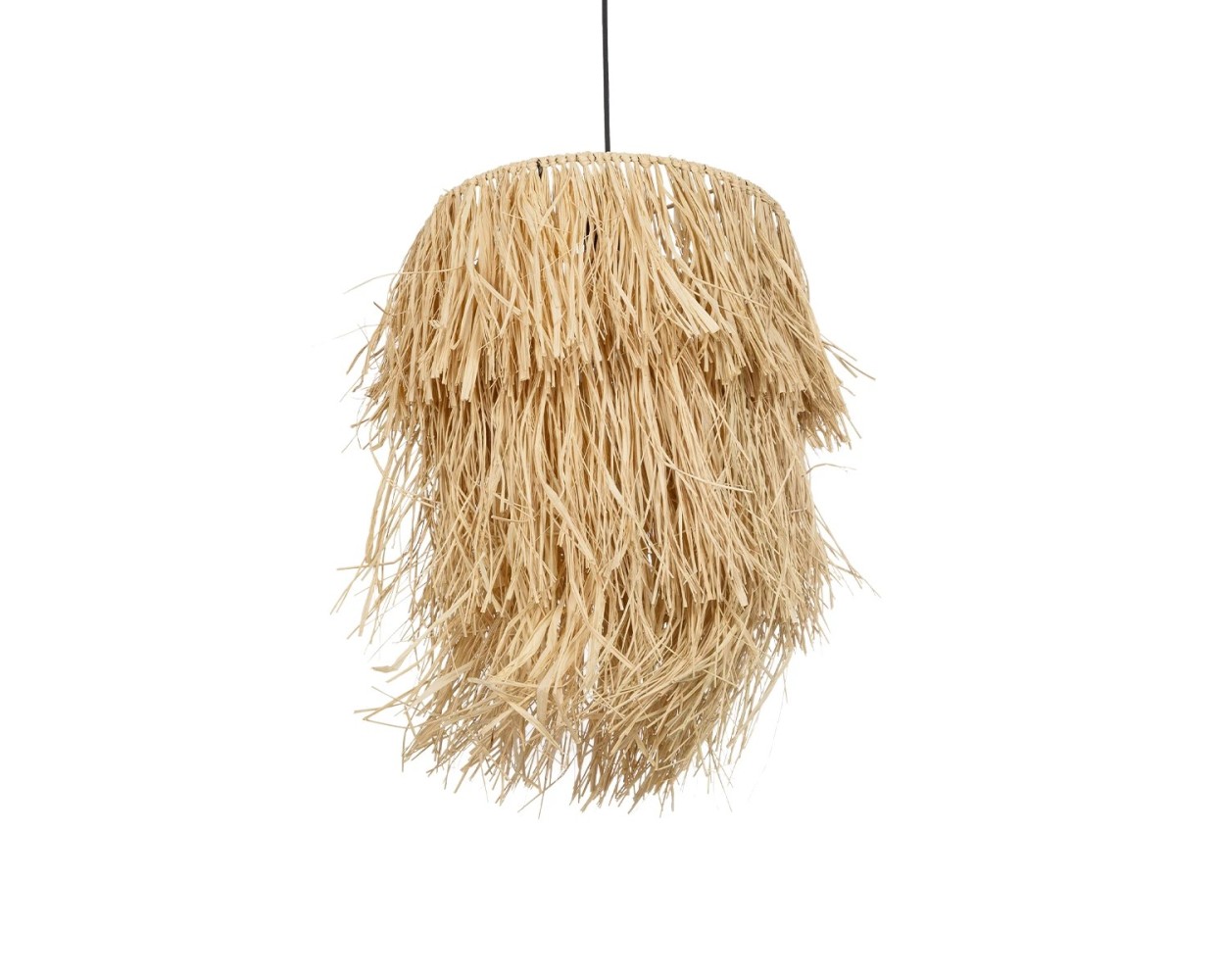 GloboStar® WEG 203-0036 Boho Κρεμαστό Φωτιστικό Καπέλο