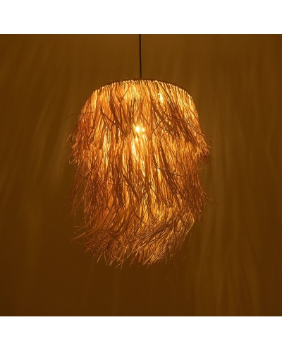 GloboStar® WEG 203-0036 Boho Κρεμαστό Φωτιστικό Καπέλο