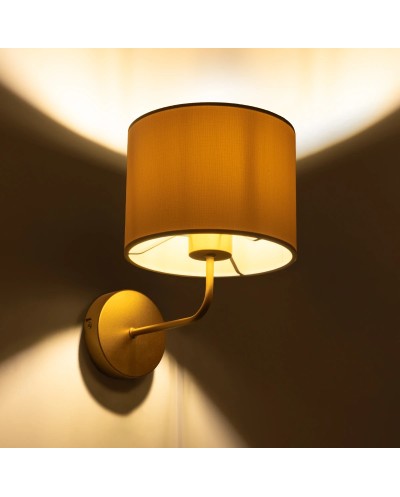 GloboStar® RALPH 203-0039 Vintage Επιτοίχιο Φωτιστικό