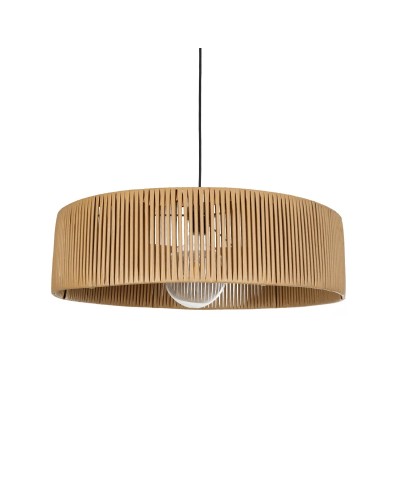 GloboStar® KYCLOS 203-0044 Boho Κρεμαστό Φωτιστικό Καπέλο