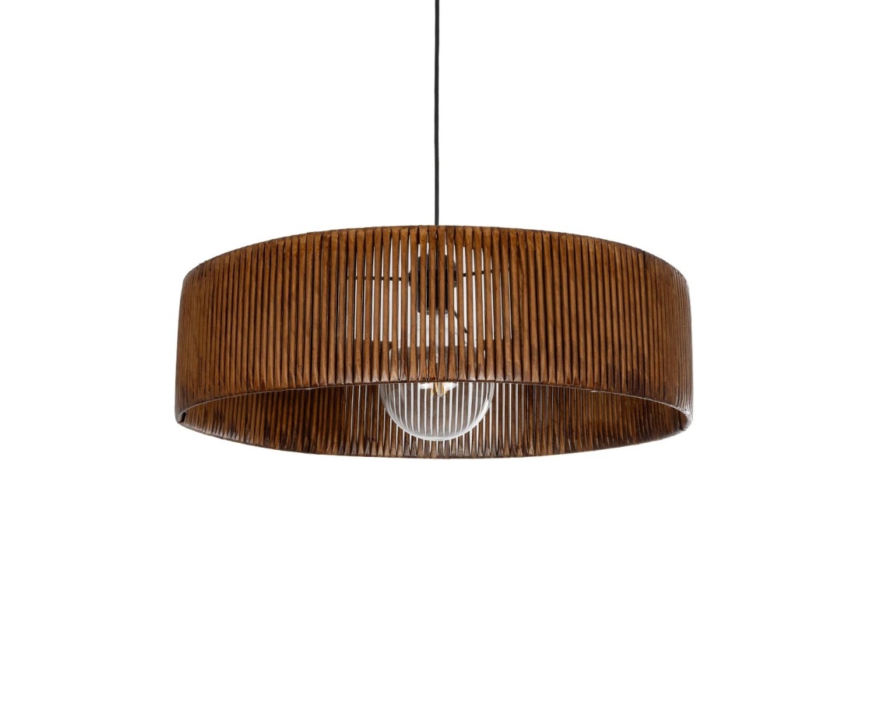 GloboStar® KYCLOS 203-0045 Boho Κρεμαστό Φωτιστικό Καπέλο