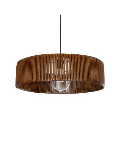 GloboStar® KYCLOS 203-0045 Boho Κρεμαστό Φωτιστικό Καπέλο