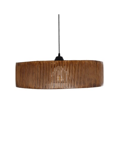 GloboStar® KYCLOS 203-0045 Boho Κρεμαστό Φωτιστικό Καπέλο