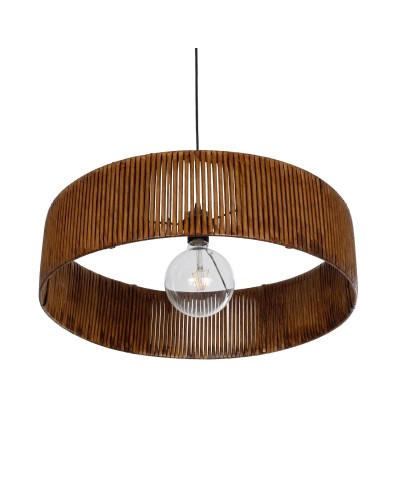 GloboStar® KYCLOS 203-0045 Boho Κρεμαστό Φωτιστικό Καπέλο