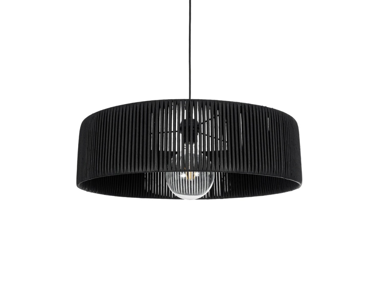 GloboStar® KYCLOS 203-0046 Boho Κρεμαστό Φωτιστικό Καπέλο