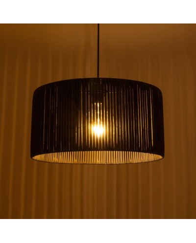 GloboStar® KYCLOS 203-0048 Boho Κρεμαστό Φωτιστικό Καπέλο