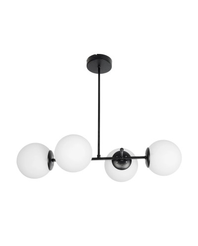 GloboStar® GLOBUS 203-0104 Μοντέρνο Φωτιστικό Οροφής Ράγα