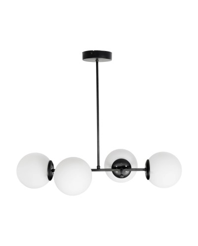 GloboStar® GLOBUS 203-0104 Μοντέρνο Φωτιστικό Οροφής Ράγα