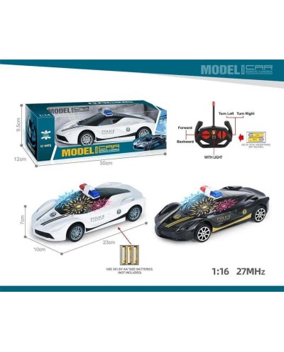 Τηλεκατευθυνόμενο αυτοκίνητο - Police - MF44-6 - 922141