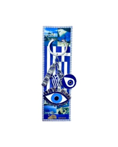 Τουριστικό μπρελόκ Souvenir - Σετ 12pcs - Greece - 127211