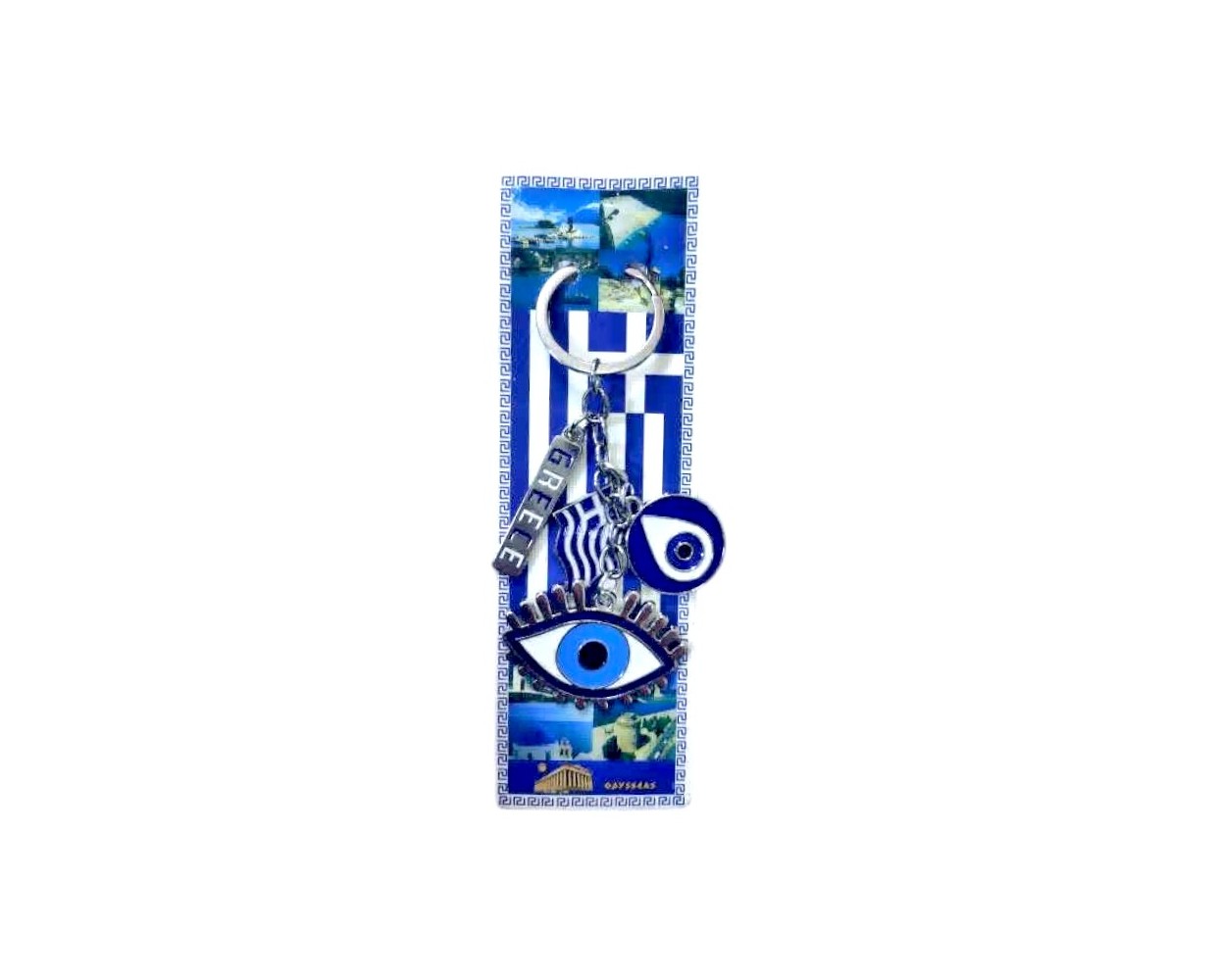 Τουριστικό μπρελόκ Souvenir - Σετ 12pcs - Greece - 127211