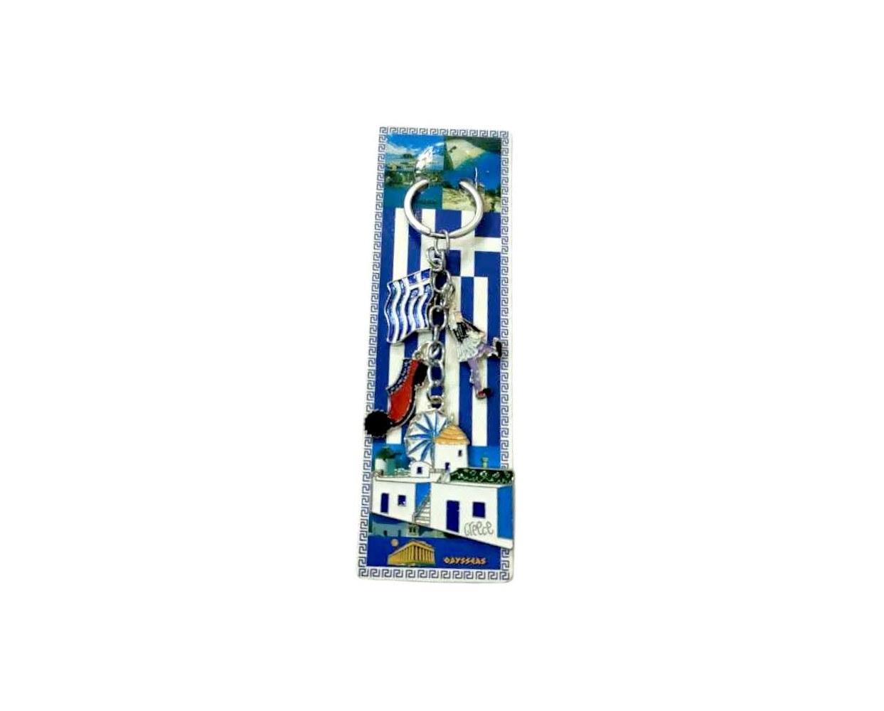 Τουριστικό μπρελόκ Souvenir - Σετ 12pcs - Greece - 127208
