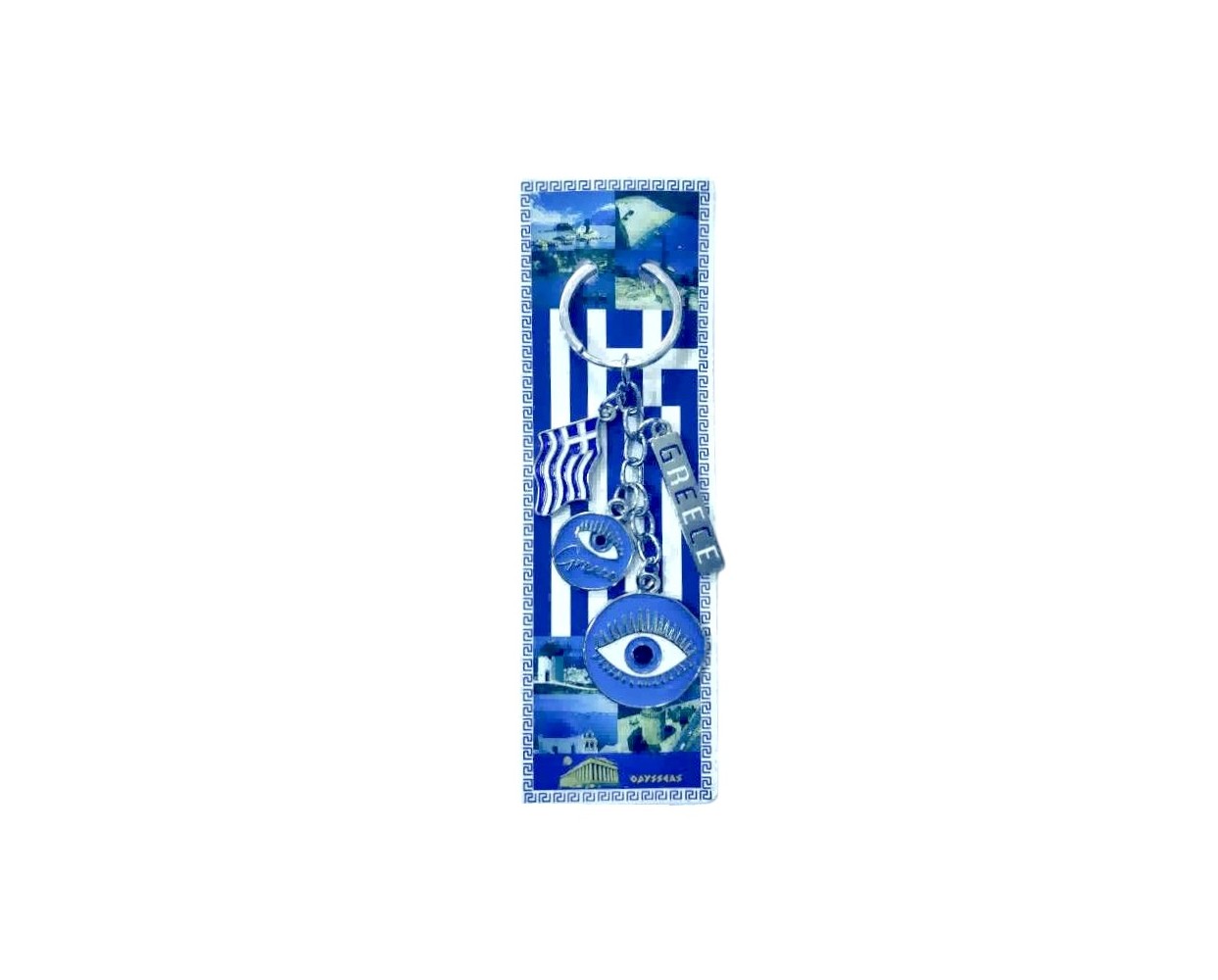 Τουριστικό μπρελόκ Souvenir - Σετ 12pcs - Greece - 127203