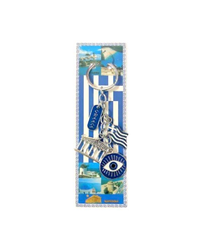 Τουριστικό μπρελόκ Souvenir - Σετ 12pcs - Greece - 127188