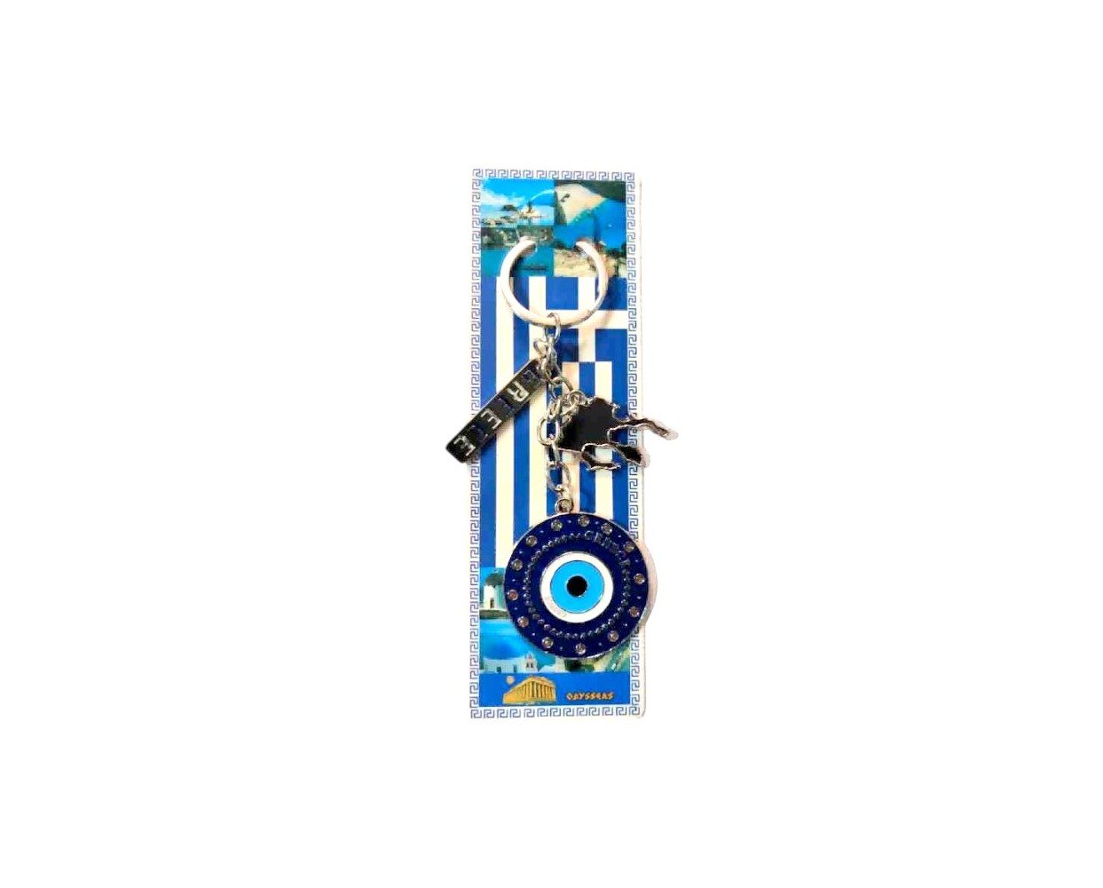Τουριστικό μπρελόκ Souvenir - Σετ 12pcs - Chalkidiki - 127187