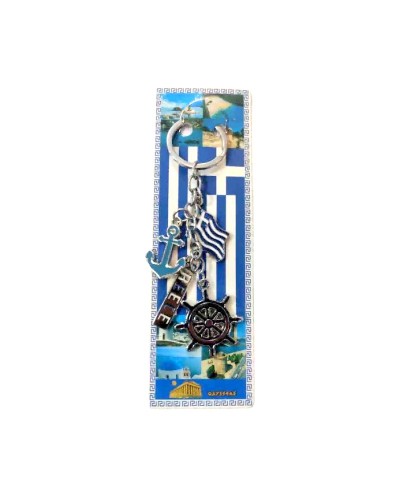 Τουριστικό μπρελόκ Souvenir - Σετ 12pcs - Greece - 127262