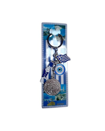 Τουριστικό μπρελόκ Souvenir - Σετ 12pcs - Crete - 127255