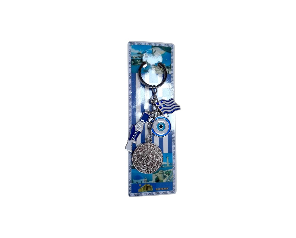 Τουριστικό μπρελόκ Souvenir - Σετ 12pcs - Crete - 127255