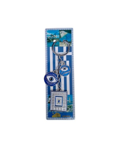 Τουριστικό μπρελόκ Souvenir - Σετ 12pcs - Greece - 127254