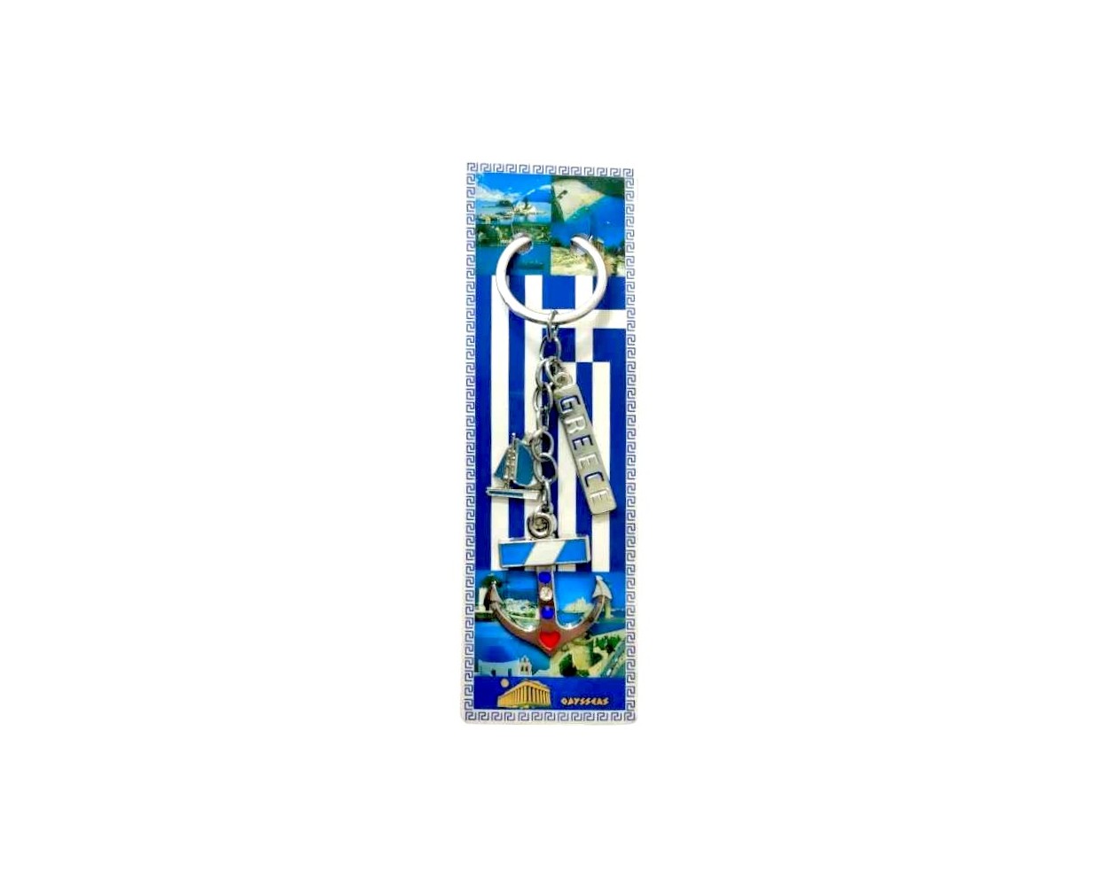 Τουριστικό μπρελόκ Souvenir - Σετ 12pcs - Greece - 127248