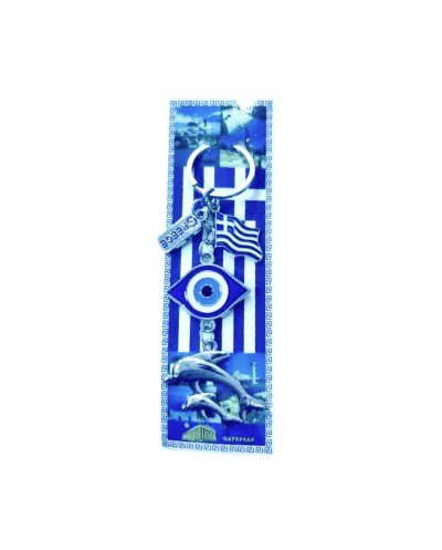 Τουριστικό μπρελόκ Souvenir - Σετ 12pcs - Greece - 127244