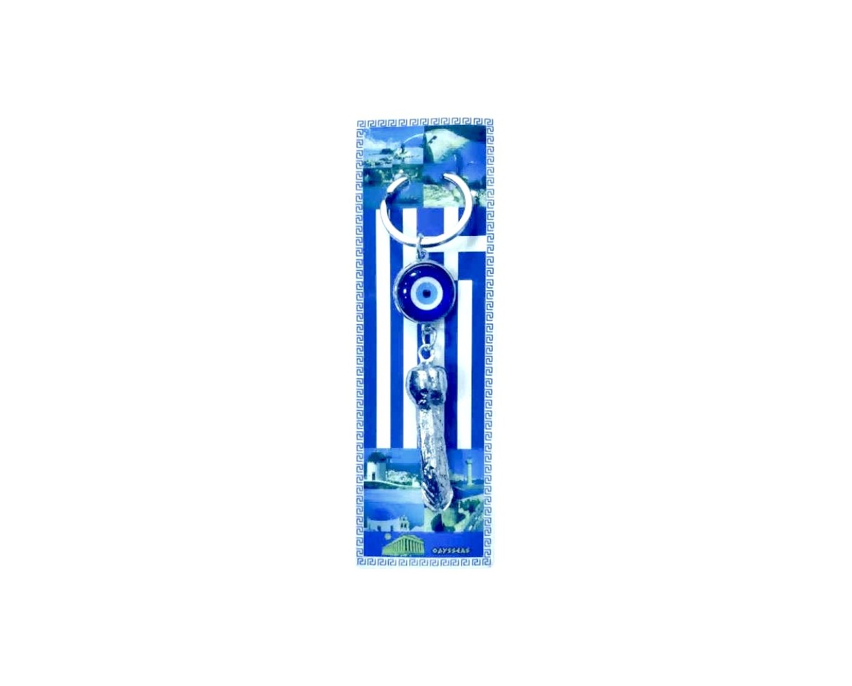 Τουριστικό μπρελόκ Souvenir - Σετ 12pcs - Greece - 127241