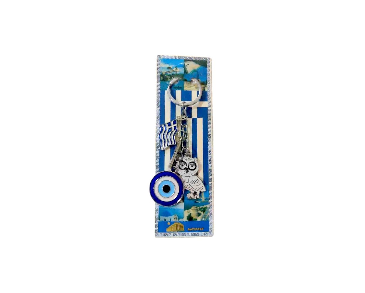 Τουριστικό μπρελόκ Souvenir - Σετ 12pcs - Greece - 127239