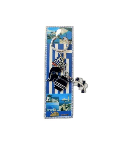 Τουριστικό μπρελόκ Souvenir - Σετ 12pcs - Greece - 127238