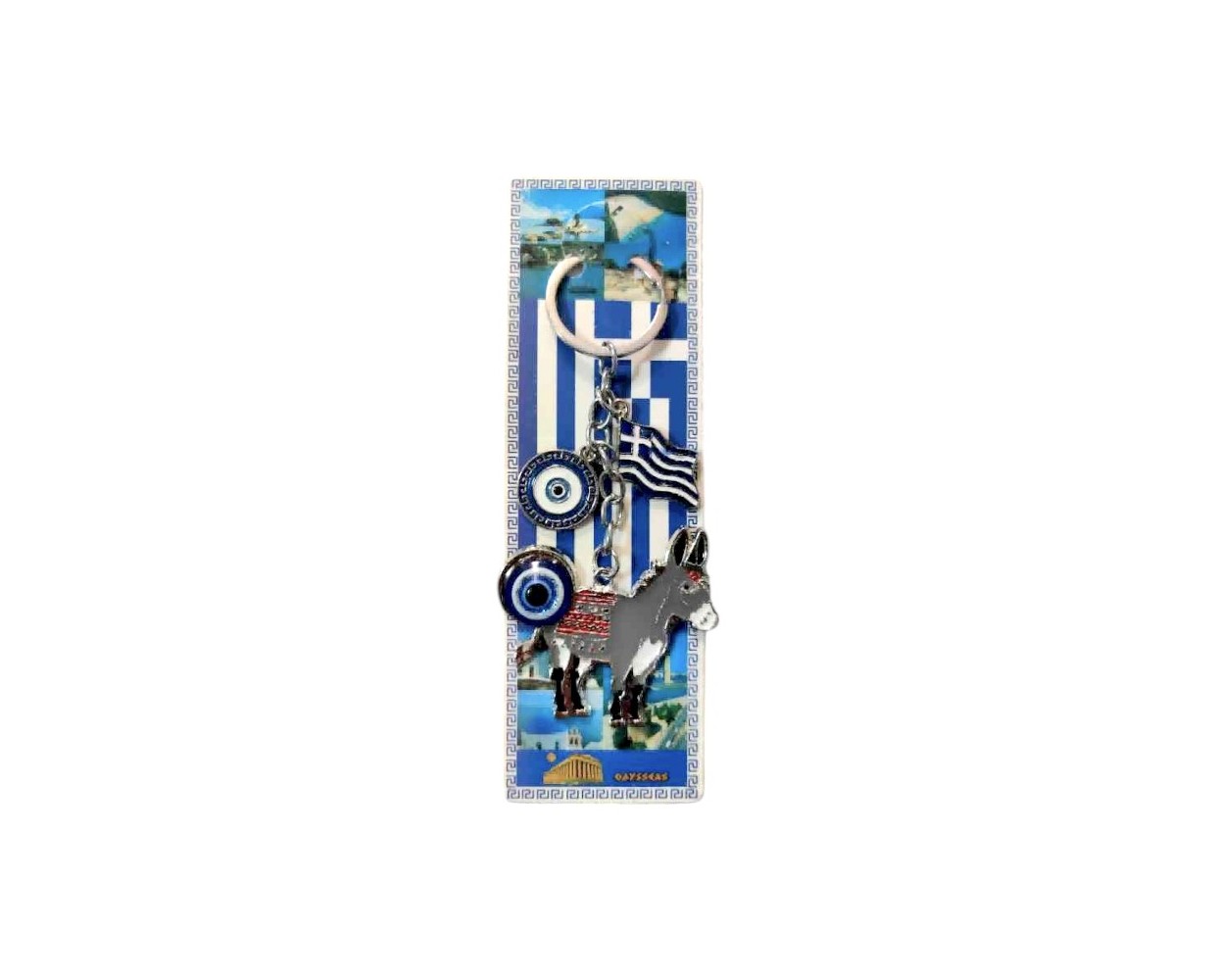 Τουριστικό μπρελόκ Souvenir - Σετ 12pcs - Greece - 127237