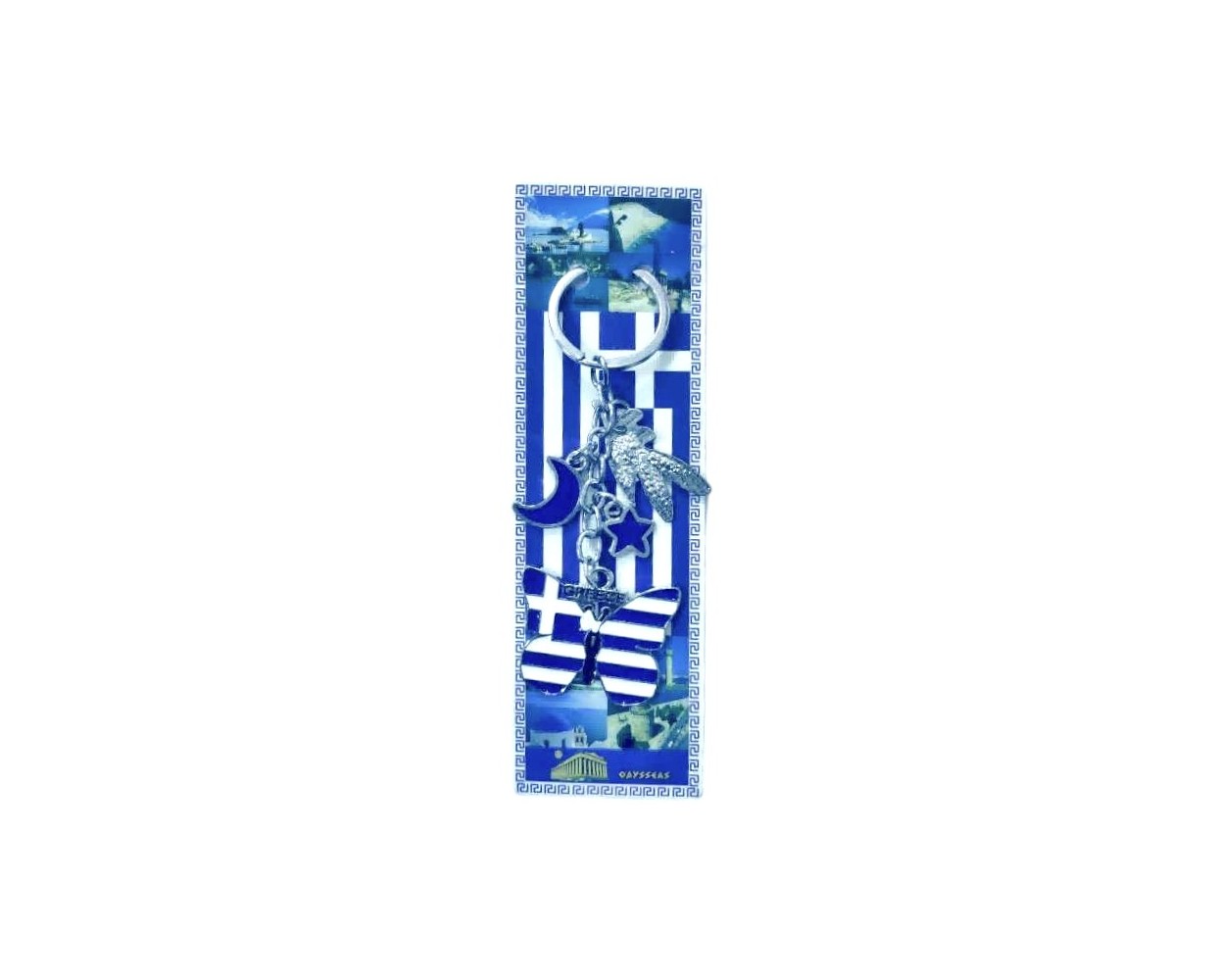 Τουριστικό μπρελόκ Souvenir - Σετ 12pcs - Greece - 127234