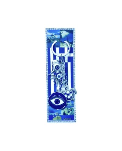 Τουριστικό μπρελόκ Souvenir - Σετ 12pcs - Greece - 127231