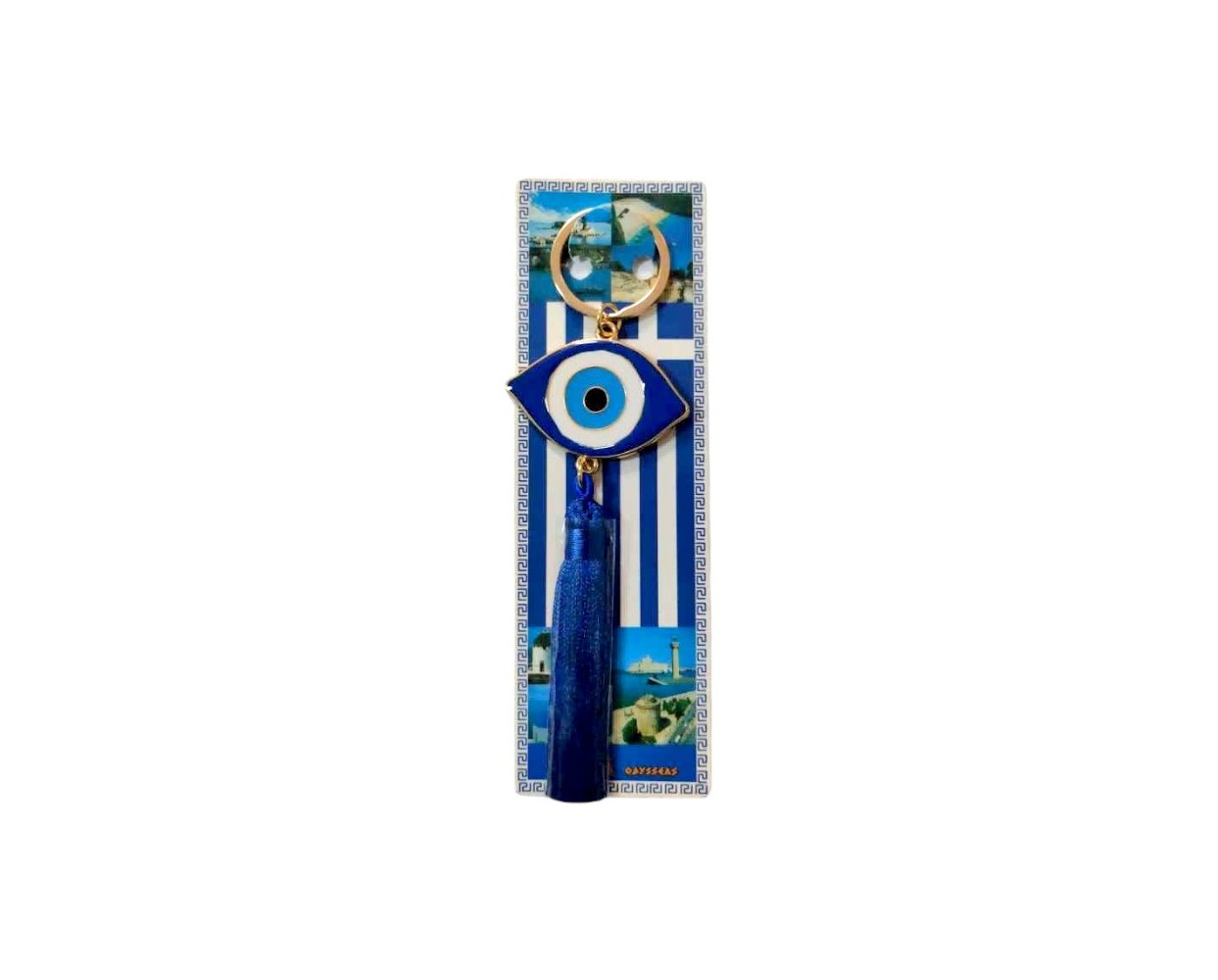 Τουριστικό μπρελόκ Souvenir - Σετ 12pcs - Greece - 127223